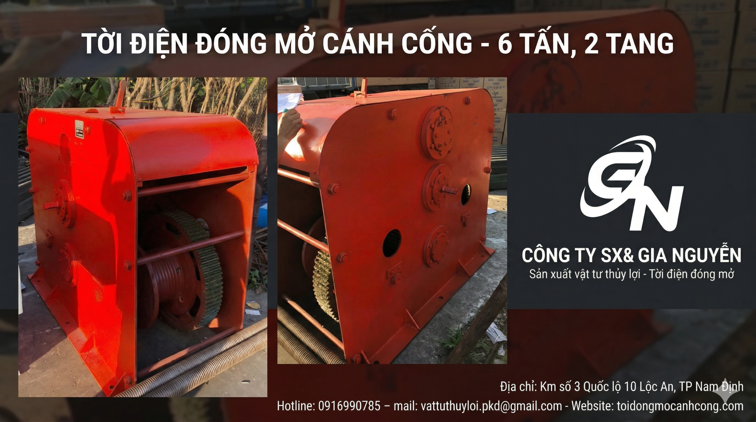 Tời Điện 6 Tấn 2 Tang Là Gì? Giải Pháp Nâng Hạ Hiệu Quả Cho Công Trình Thủy Lợi